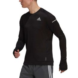 Снимка на ADIDAS Cooler Long Sleeve Running Sweatshirt Black