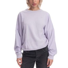Снимка на ADIDAS Originals Embroidered Logo Crew Neck Sweatshirt Purple