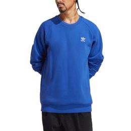 Снимка на ADIDAS Originals Trefoil Essentials Crew Neck Sweatshirt Blue