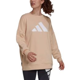 Снимка на ADIDAS Sportswear Future Icons 3 Bar Crew Sweatshirt Beige
