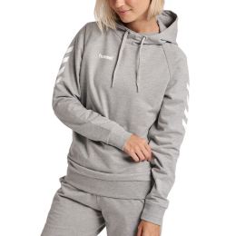 Снимка на HUMMEL Go Cotton Hoodie Grey Melange W