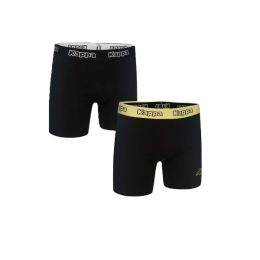 Снимка на KAPPA 2-Pack Boxershorts Black/Lime