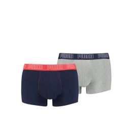 Снимка на PUMA 2-Packs Basic Logo Boxers Navy/Grey