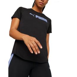 Снимка на PUMA Fit Logo Training Tee Black