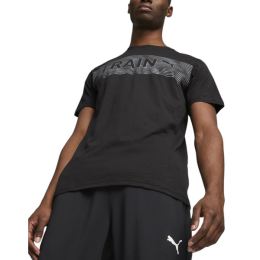 Снимка на PUMA Graphic Concept Training Tee Black
