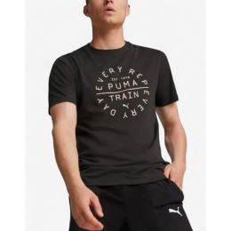 Снимка на PUMA Graphic Training Tee Black M