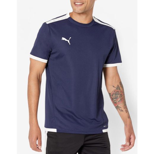 Снимка на PUMA TeamLIGA Football Tee Navy