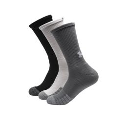 Снимка на UNDER ARMOUR 3-Packs Heatgear Crew Socks Black/White/Grey