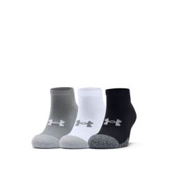 Снимка на UNDER ARMOUR 3-Packs Heatgear Low Cut Socks Black/White/Grey
