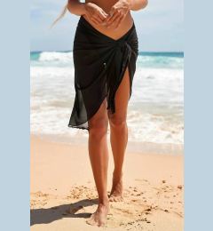 Снимка на 16880 Dewberry Tulle Pareo Beach Dress-BLACK