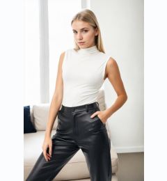 Снимка на 18697 Dewberry Sleeveless Women Blouse-WHITE