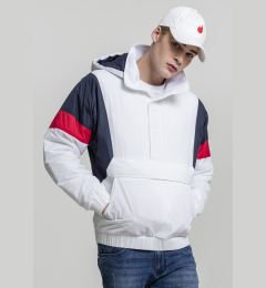 Снимка на 3-Tone Tug Jacket White/Navy/Fiery Red