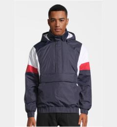 Снимка на 3-tone tug of war jacket dark blue/white/fiery red