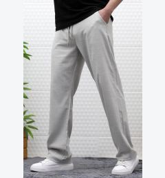 Снимка на 50373 Dewberry Elastic Waist Mens Trousers-GREY
