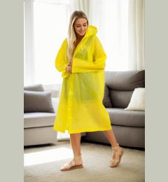 Снимка на 89762 Dewberry Waterproof Windproof Womens Raincoat-YELLOW