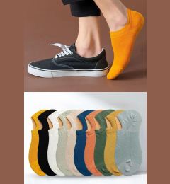 Снимка на 91546 Dewberry Unisex 10-Pack Invisible Sneakers Socks-MULTICOLOR