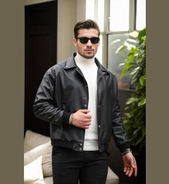 Снимка на 91831 Dewberry Mens Oversize Jacket-BLACK