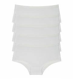 Снимка на 98545 Dewberry Women Panties High Waist Pack of 5-WHITE