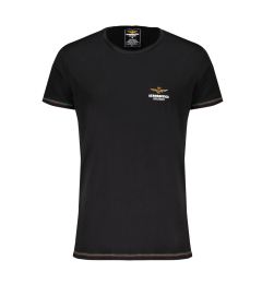 Снимка на AERONAUTICA MILITARE BLACK MEN'S OUTDOOR T-SHIRT