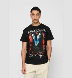 Снимка на Alice Cooper Paranormal Splatter Adult Black Tee Black