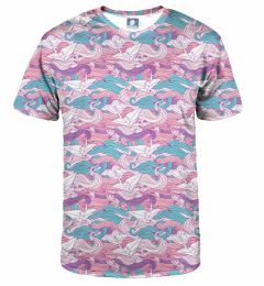 Снимка на Aloha From Deer Unisex's Origami Waves T-Shirt TSH AFD930