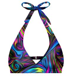 Снимка на Aloha От Deer Woman's Spill The Tint Halter Neck Bikini Top BTH AFD881