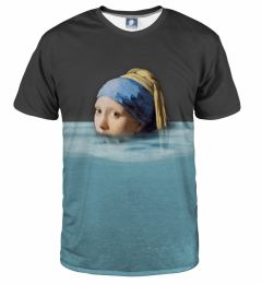 Снимка на Aloha от елени Unisex перла под морето тениска TSH AFD943