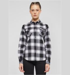 Снимка на Amy Flanell Shirt GIRLS white/black