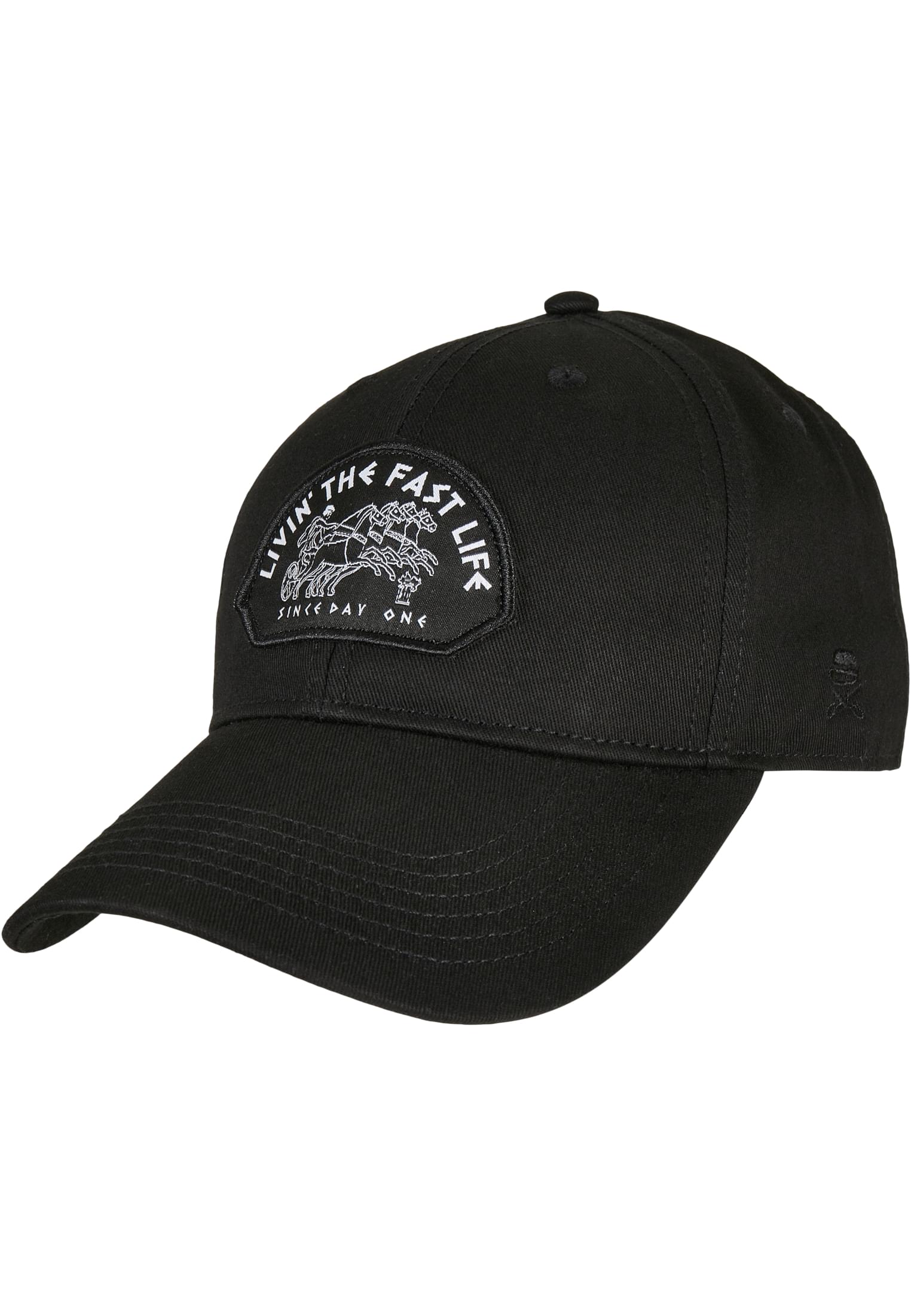 Снимка на Antique Life Curved Cap black/white