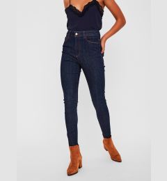 Снимка на AWARE by VERO MODA Dark blue skinny fit jeans VERO MODA Sophia - Women's