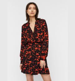 Снимка на AWARE by VERO MODA Orange-black patterned shirt VERO MODA Rio - Women's