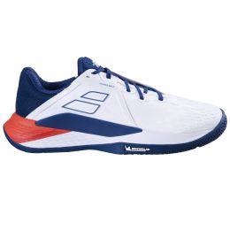 Снимка на Babolat Propulse Fury 3 Men's All Court Men White/Estate Blue EUR 45 Tennis Shoes
