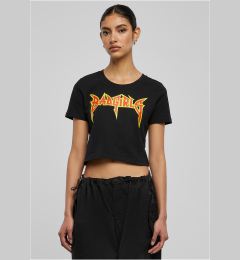 Снимка на Badgirls Cropped Tee Black