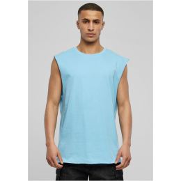 Снимка на Baltic blue sleeveless t-shirt with open brim