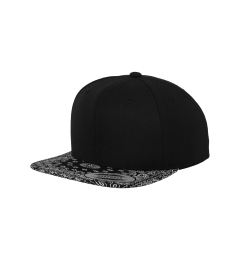 Снимка на Bandana Snapback black/paisley