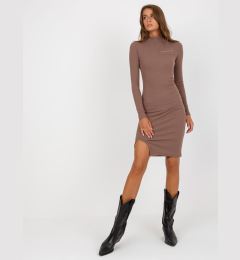 Снимка на Basic green striped dress with stripes