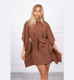 Снимка на Batwings Oversize Dress Brown
