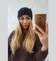 Снимка на Beanie with fleece Sonia K201 dark blue