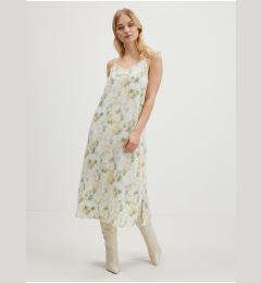 Снимка на Beige-green women's patterned midishats VILA Barina - Ladies