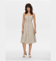 Снимка на Beige Ladies Linen Dress JDY Say - Women