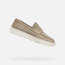 Снимка на Beige men's moccasins Geox Spherica ECUB-1 - Men's