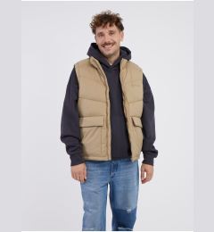 Снимка на Beige men's quilted vest Jack & Jones Vester - Men's