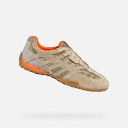 Снимка на Beige men's sneakers Geox Snake Original - Men's