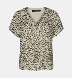 Снимка на Beige patterned blouse VERO MODA Penny - Women