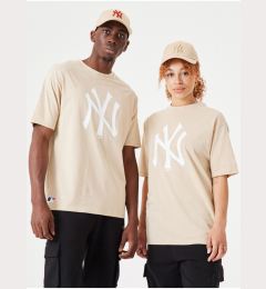 Снимка на Beige Unisex T-Shirt New Era - Men