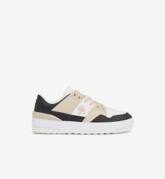 Снимка на Beige-white women's leather sneakers Tommy Hilfiger Basket Sneaker LO