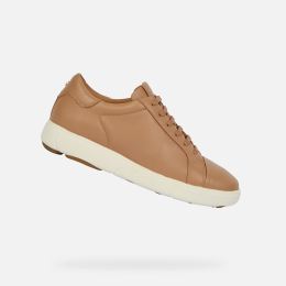Снимка на Beige Women's Geox Nebula 2.0 C Sneakers - Women's