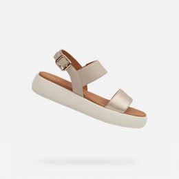 Снимка на Beige women's sandals Geox Camalei - Women's
