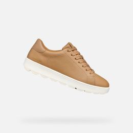 Снимка на Beige women's sneakers Geox Spherica ECUB-1 - Women's