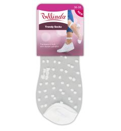 Снимка на Bellinda TRENDY SOCKS - Modern patterned nylon socks - black